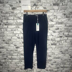 EUC Lady Hagen Tummy Control Ankle Pant with Tags Size Small (Navy Blue)